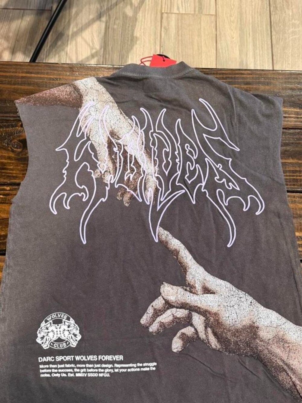 Darc Sport x Creator V2 wolf grey muscle tee
